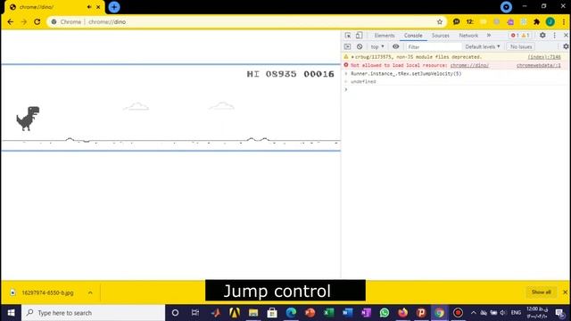 new CHEATS or HACKS for Chrome Dinosaur Game I 2021 смотреть онлайн