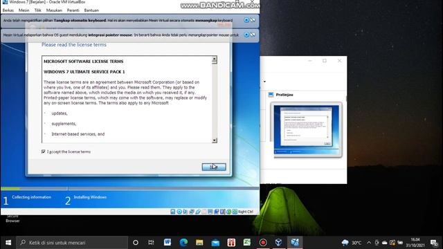 cara menginstal windows 7 ultimate 32 bit di virtual box смотреть онлайн