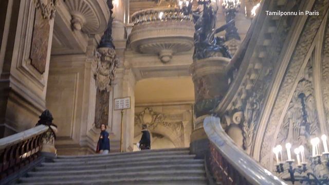 Inside Opera house Paris🇫🇷 4K |Opéra garnier, Palais garnier смотреть онлайн
