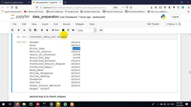 Session 01 part 02 data preparation смотреть онлайн