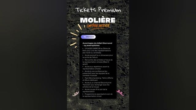 @molierelemusical : TICKETS PREMIUM ! смотреть онлайн
