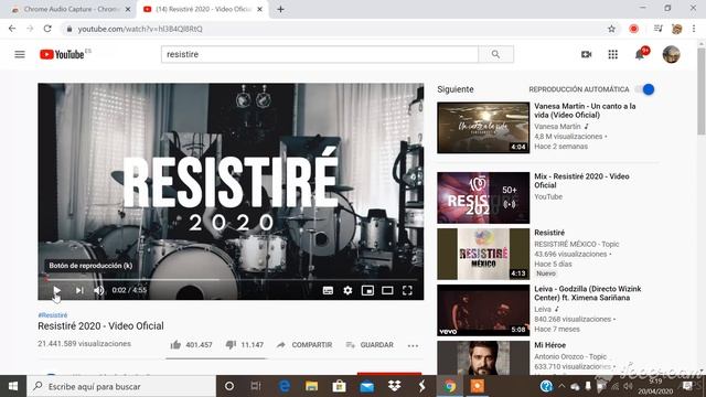 Chrome Audio Capture смотреть онлайн
