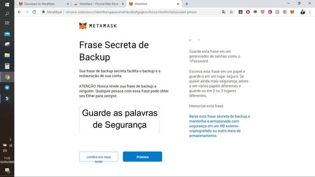 ➡️ METAMASK: Como Criar sua Wallet Ethereum no Chrome - Michela Galvao смотреть онлайн