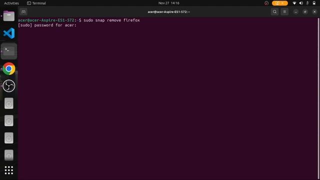 Uninstall Firefox from Ubuntu using terminal смотреть онлайн