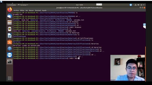 84191 Comando RMDIR en Linux смотреть онлайн