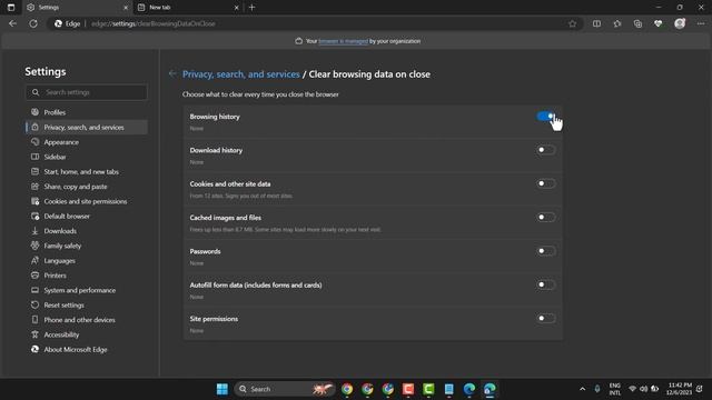 How to Clear Browsing History in Microsoft Edge Each Time You Exit смотреть онлайн