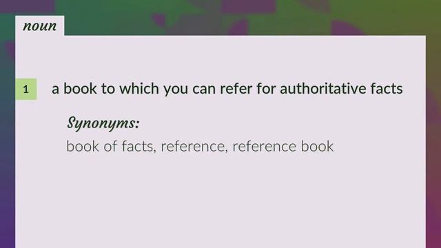 Reference work | meaning of Reference work смотреть онлайн