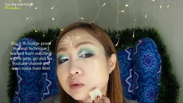Party Makeup Tutorial: The Colors of Christmas! смотреть онлайн