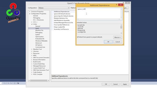 OpenCV 3.0.0 with Visual Studio 2013 смотреть онлайн