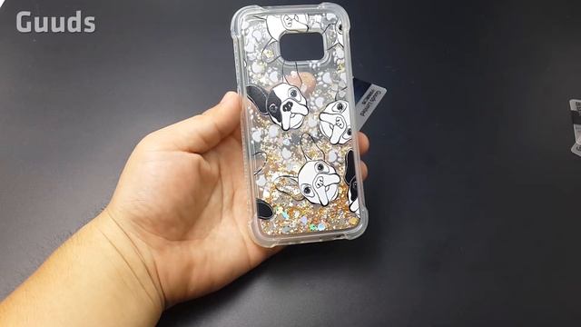 Guuds Dynamic Liquid Glitter Sand Quicksand Star TPU Phone Case from guuds.com смотреть онлайн