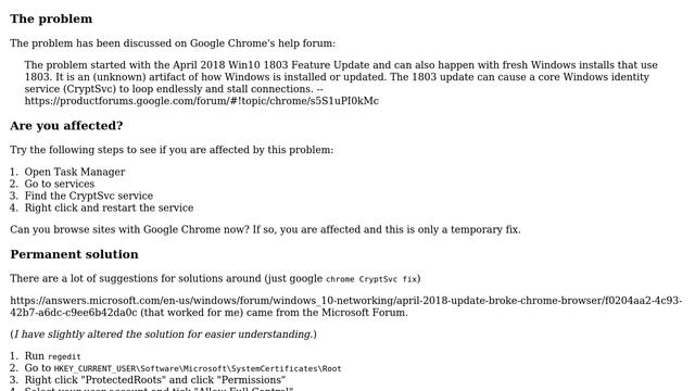 Chrome won't work after Windows 10 update (2 Solutions!!) смотреть онлайн