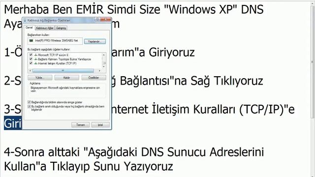 Windows XP DNS Ayarını değistirme смотреть онлайн