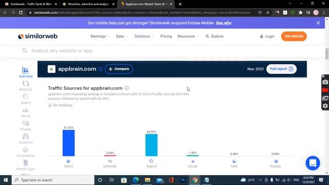how to find Similar web sites - Similarweb extension chrome смотреть онлайн