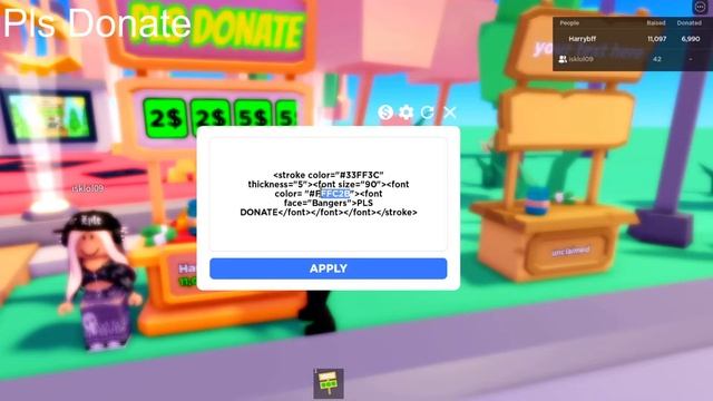 How To Get Text Colour In PLS DONATE смотреть онлайн