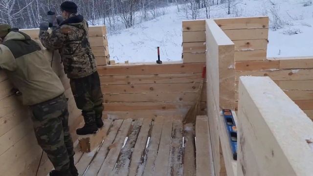 строим дом из бруса смотреть онлайн