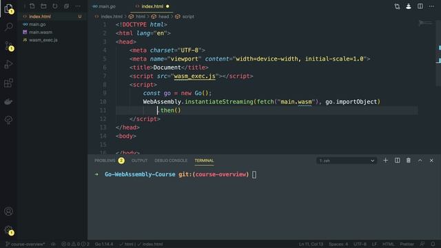 03 - Running Our Go WebAssembly App in the Browser (2160p with 30fps) смотреть онлайн