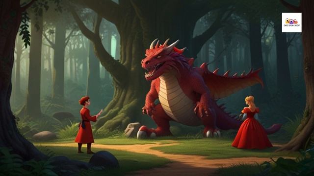 Bedtime Adventure: The Tale of the Brave Knight and the Red Dragon | Bedtime Stories | fairy tales смотреть онлайн