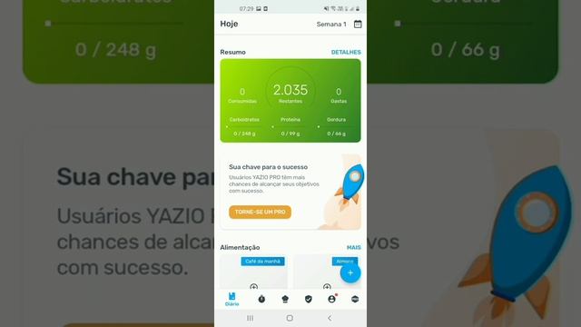 App de Contagem de Calorias Yazio Como Usar смотреть онлайн