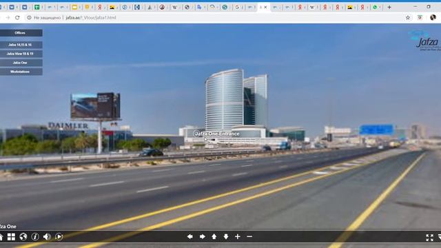 JAFZA 360 Virtual Tour by 360emirates Google Chrome 30 10 2019 15 42 11 смотреть онлайн