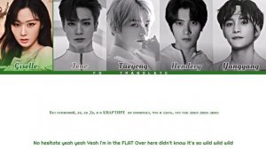 NCT&AESPA-ZOO перевод на русский[COLOR CODED LYRICS]
