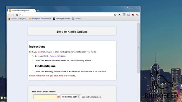 Chrome Extension: Send to Kindle смотреть онлайн