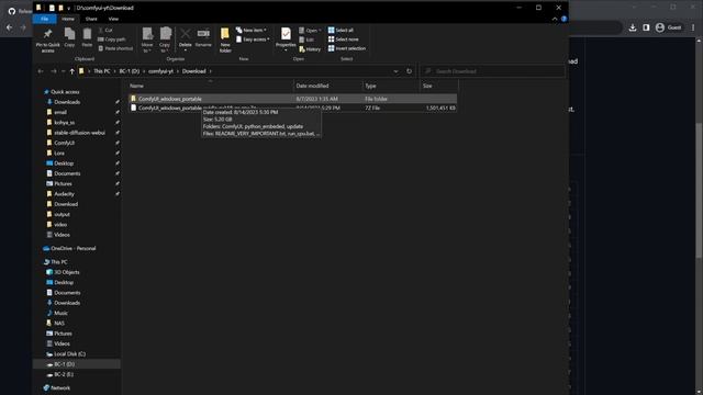 ติดตั้ง ComfyUI (Standalone Portable) สำหรับ Windows смотреть онлайн