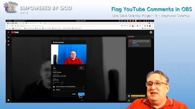 Flag YouTube Coments in OBS 2 смотреть онлайн