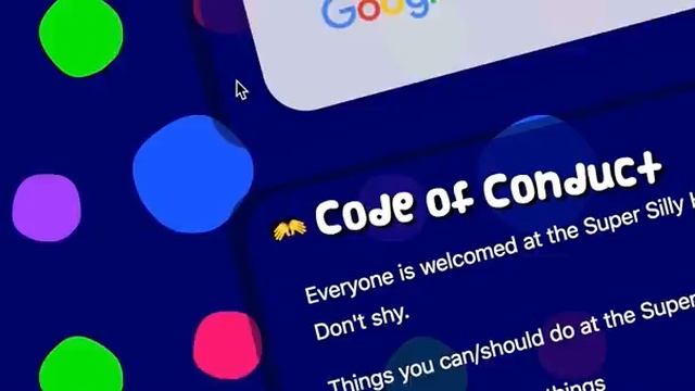 Scroll jank on Super Silly Hackathon website смотреть онлайн