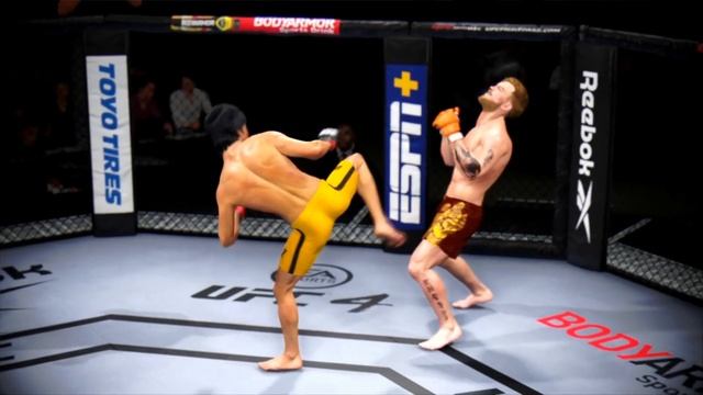 Bruce Lee vs. Saul Alvarez - EA Sports UFC 4 смотреть онлайн
