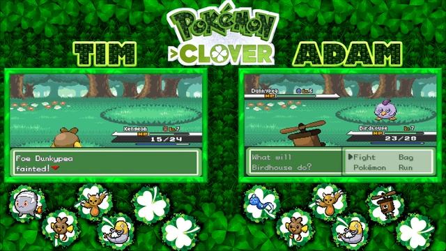 Pokemon Clover Fake Nuzlocke Playthrough coop with ABGamerX! #1 смотреть онлайн