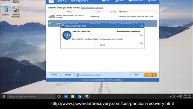 Windows 10 Lost Partition Recovery Free -MiniTool Power Data Recovery смотреть онлайн