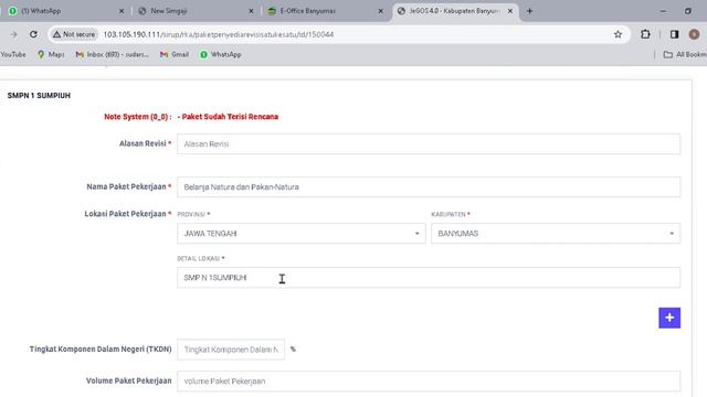 JeGOS 4 0 Kabupaten Banyumas Google Chrome 2024 02 16 14 01 34 смотреть онлайн