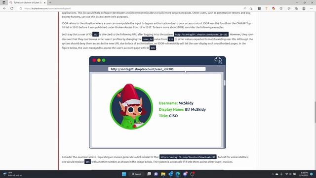 #TryHackMe #AdventofCyber Day 14 - I'm Dreaming Of Secure Web Apps смотреть онлайн