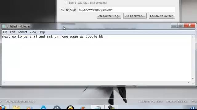 How to set Google as you're homepage on Firefox смотреть онлайн