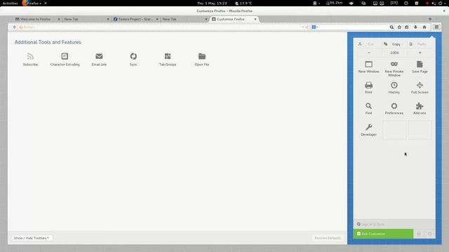 Firefox 29 in Fedora 20 смотреть онлайн