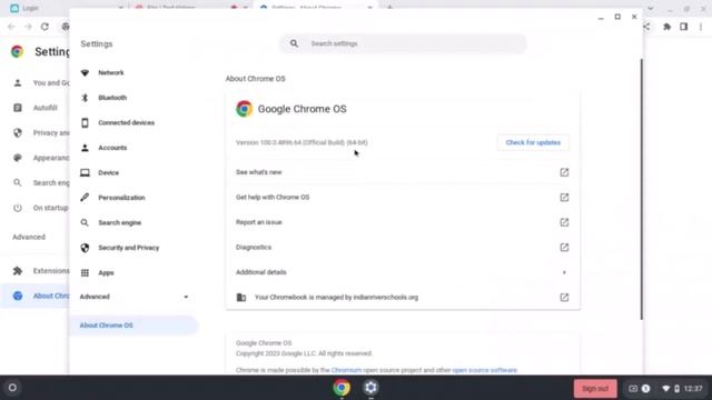 Updating Chrome OS смотреть онлайн