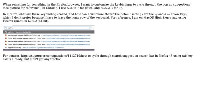 How do I customize the keyboard shortcut that cycles through Firefox search suggestions? смотреть онлайн