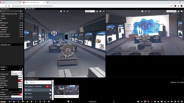 3dverse DemoShowroom Google Chrome 2020 07 21 18 42 28 смотреть онлайн