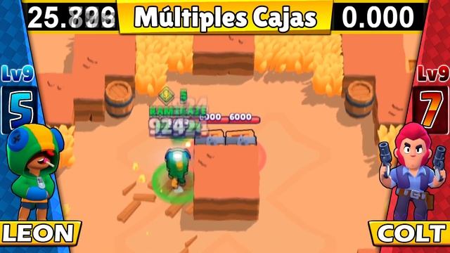 🔥 LEON Vs COLT 🔥 | 1vs1 | 18 Test | Olimpiadas Brawl Stars