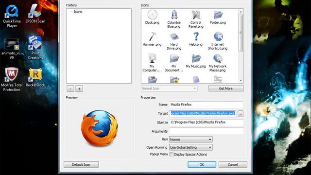 How To Change Firefox Icon On Rocketdock смотреть онлайн