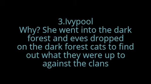 Top 4 bravest Warrior Cats смотреть онлайн