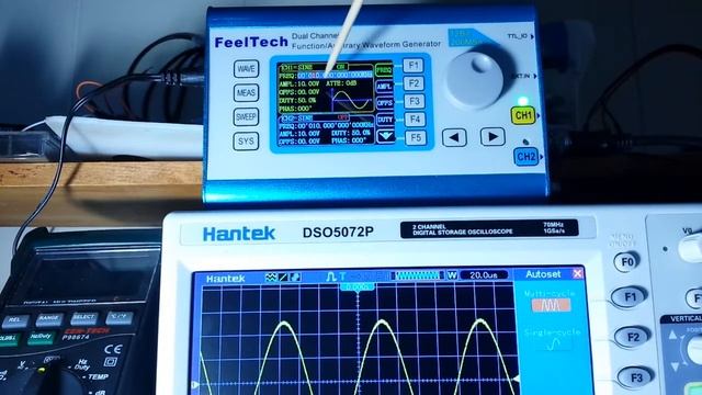 Feel Tech FY2300 Arbitrary Waveform Generator from Banggood смотреть онлайн