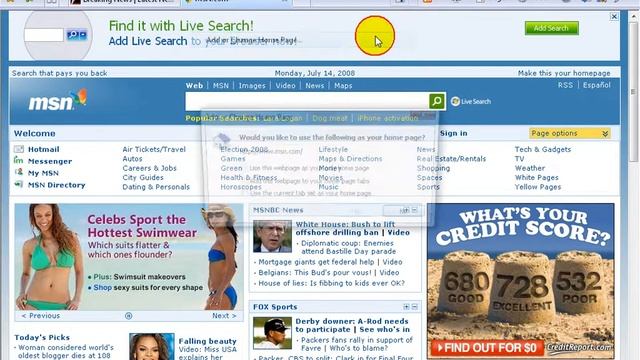 Windows Vista: Internet Home Pages смотреть онлайн