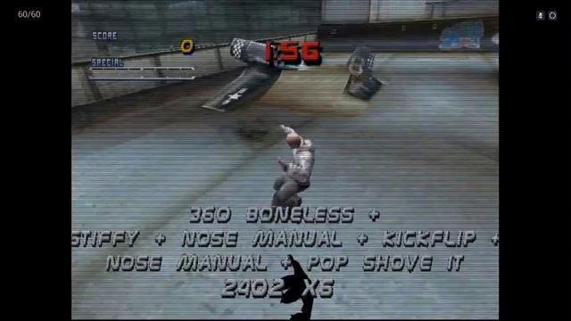 Tony Hawk's Pro Skater 2 - Hangar 2.55 Million score смотреть онлайн