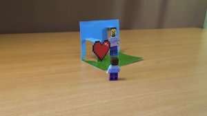 3D ОБЪЕМНАЯ ВАЛЕНТИНКА НУБА! Как сделать открытку трансформер! Сердце на 14 февраля. День валентина!