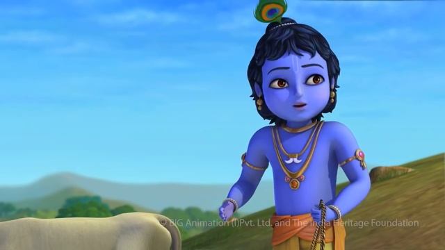 Little Krishna - Brave Warrior (Hindi) | Cartoon Movie