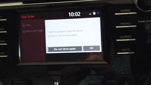 Camry 2019: การเชื่อมต่อ Mirrorlink จากมือถือไปจอ Infotainment