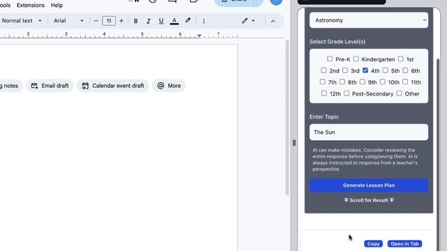 Teach w/ AI Chrome Extension смотреть онлайн