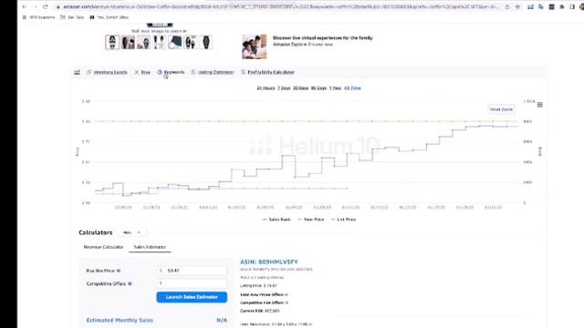 Understanding the Listing Evaluator and the Widgets in the Chrome Extension | Helium10 | Part 02 смотреть онлайн