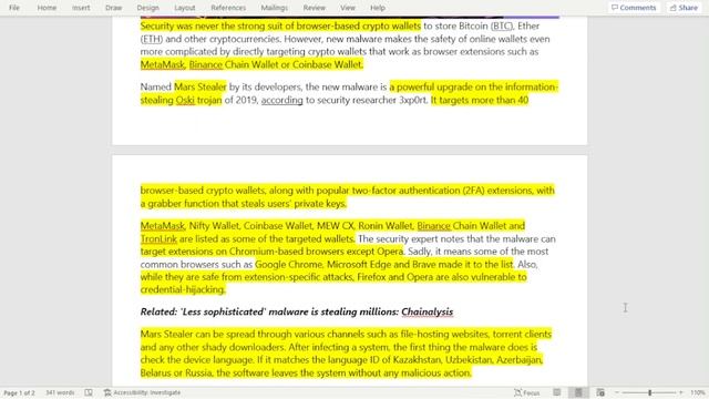 Malware Attacks On Chrome Extension Wallets